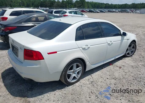 2005 Acura Tl из США, поврежденный, VIN 19UUA66275A036829